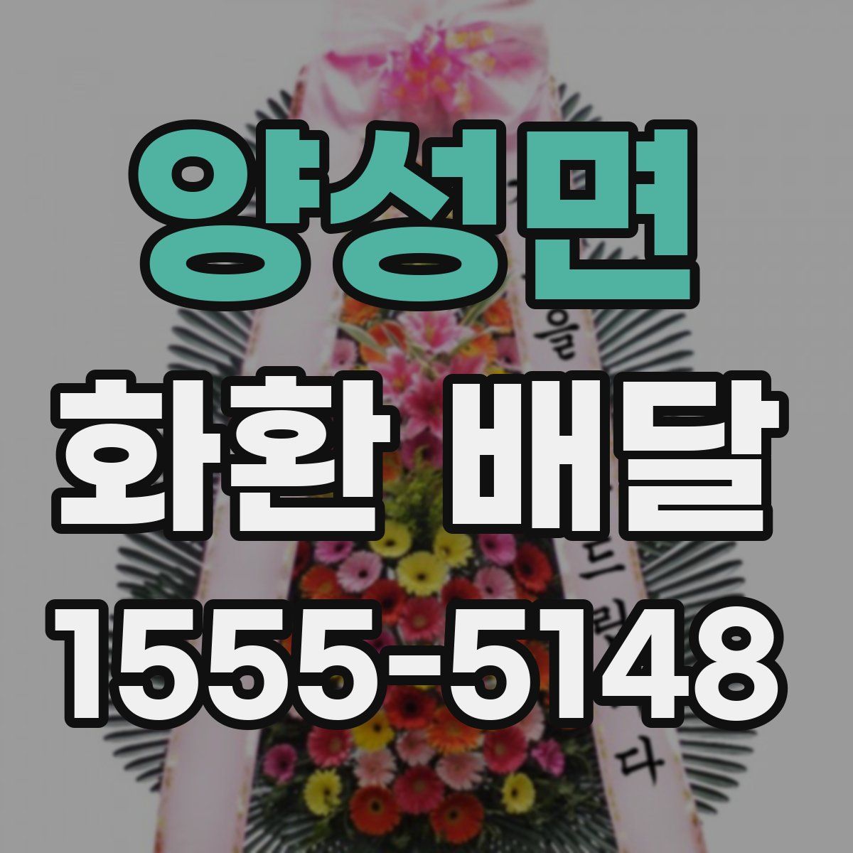 양성면 화환 배달