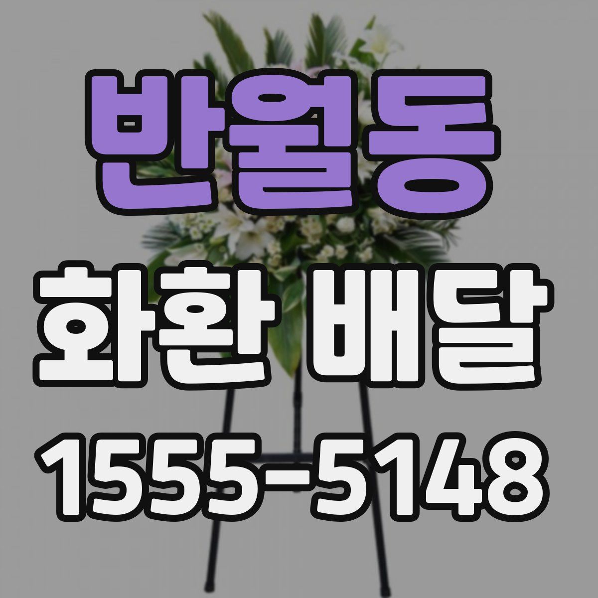 반월동 화환 배달