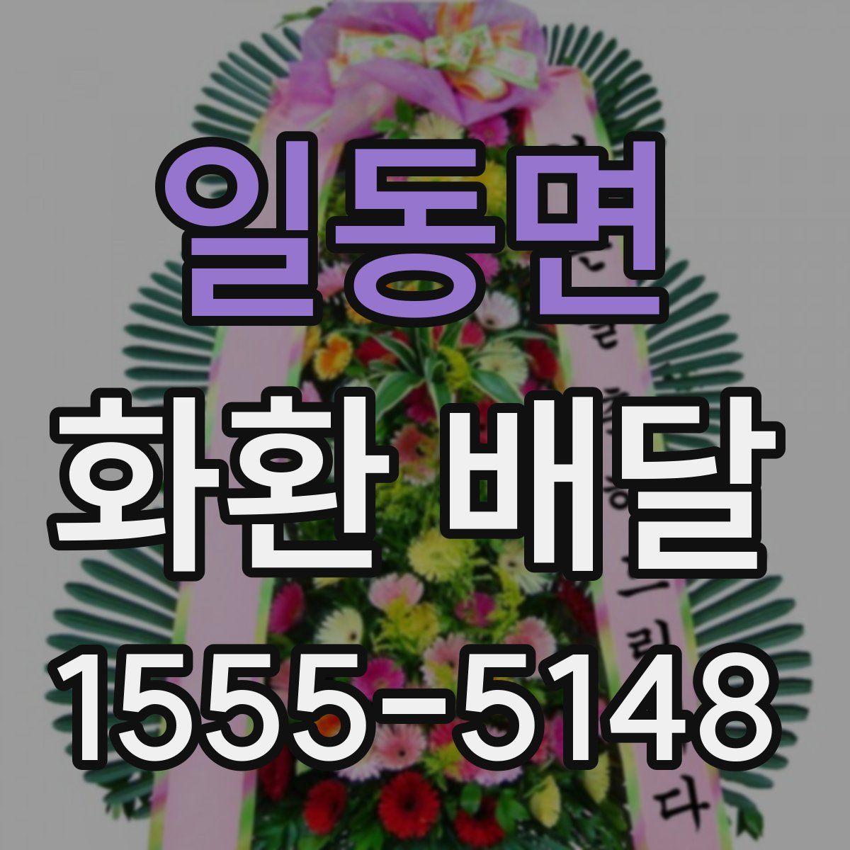 일동면 화환 배달