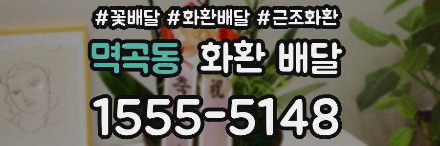 멱곡동 화환 배달
