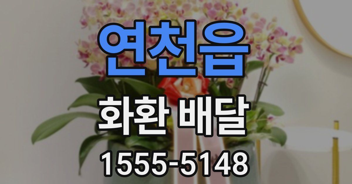 연천읍 화환 배달