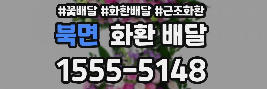 북면 화환 배달