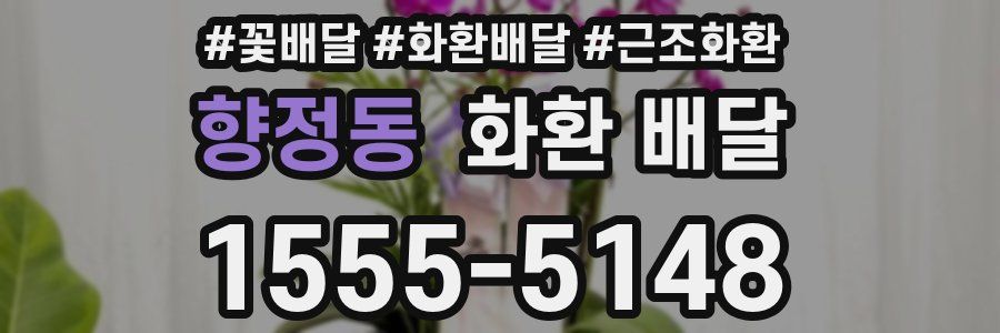 향정동 화환 배달