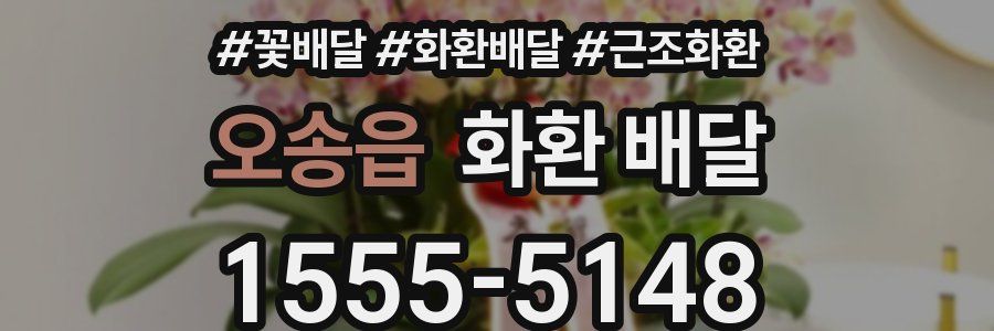 오송읍 화환 배달