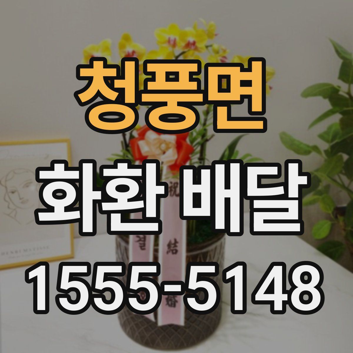 청풍면 화환 배달