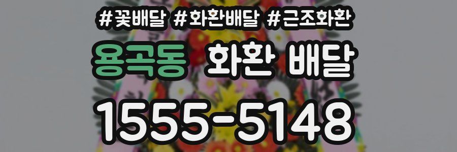 용곡동 화환 배달