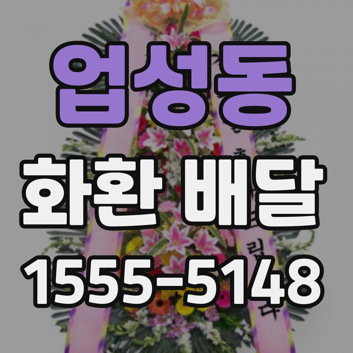 업성동 화환 배달