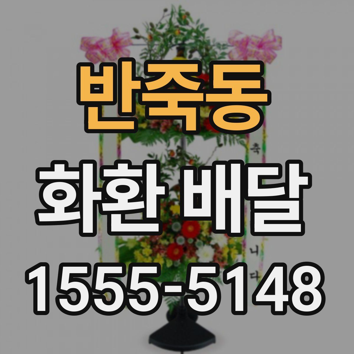 반죽동 화환 배달