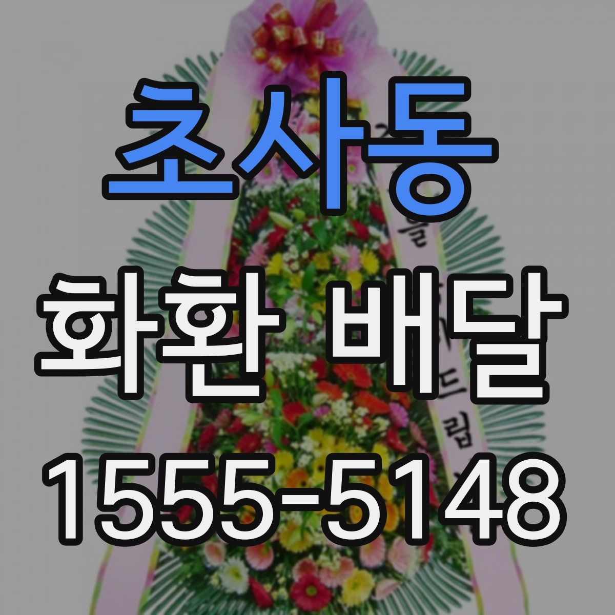 초사동 화환 배달