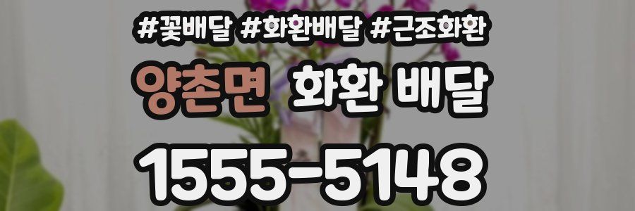양촌면 화환 배달
