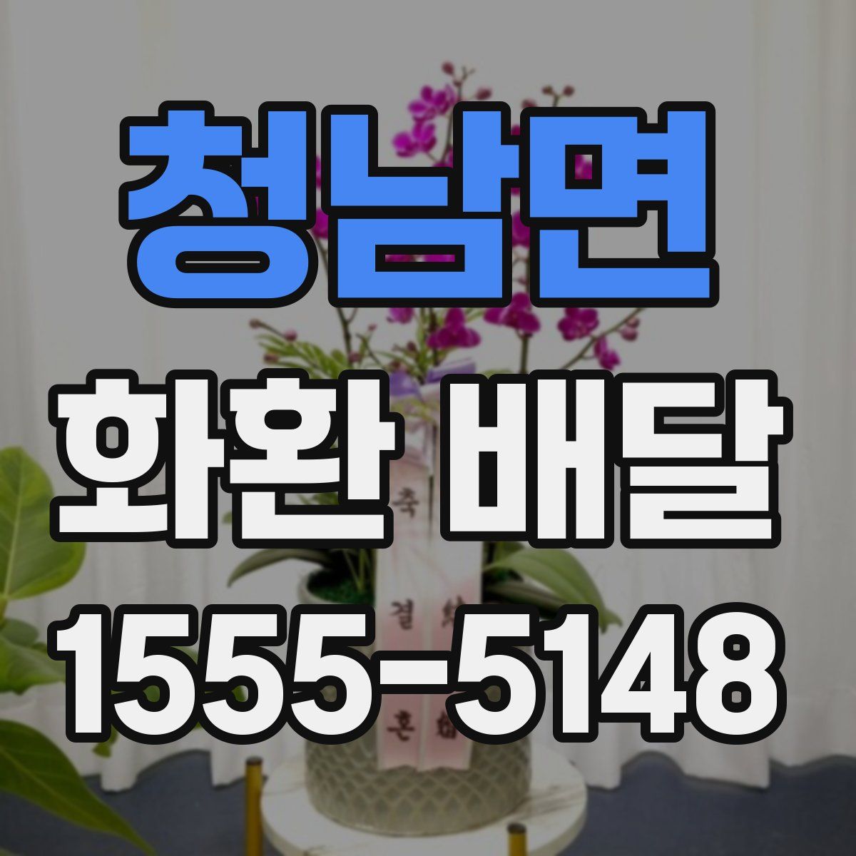 청남면 화환 배달