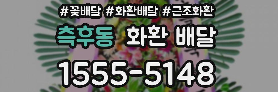 측후동 화환 배달