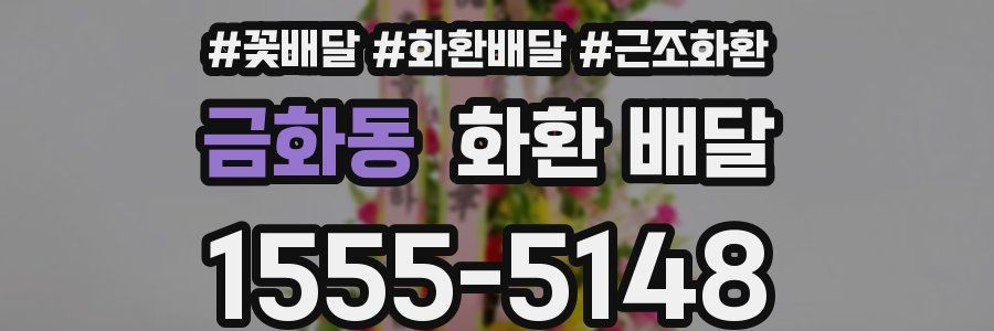 금화동 화환 배달