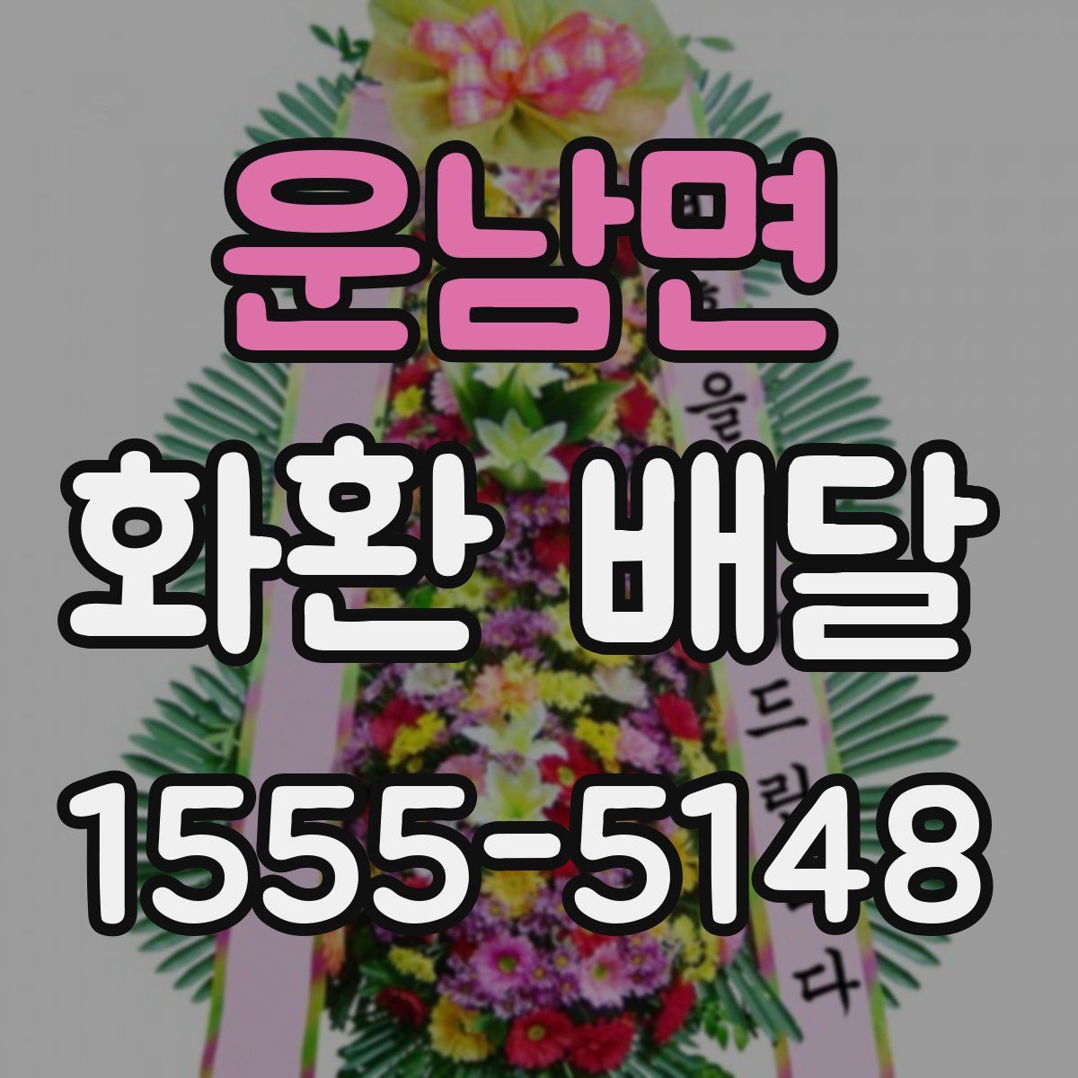 운남면 화환 배달