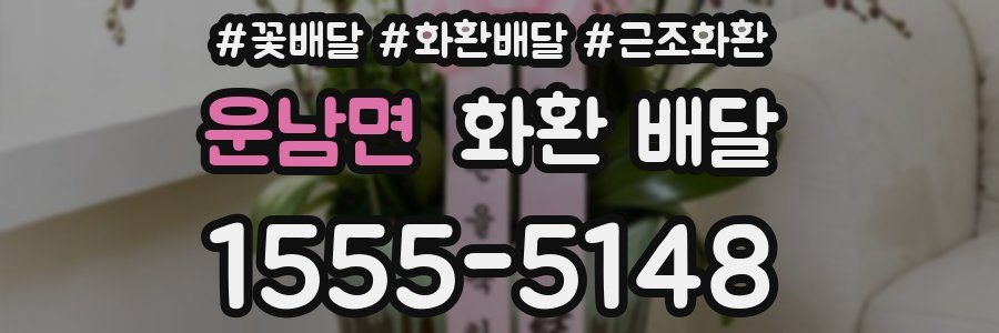 운남면 화환 배달