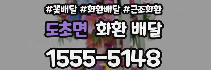 도초면 화환 배달