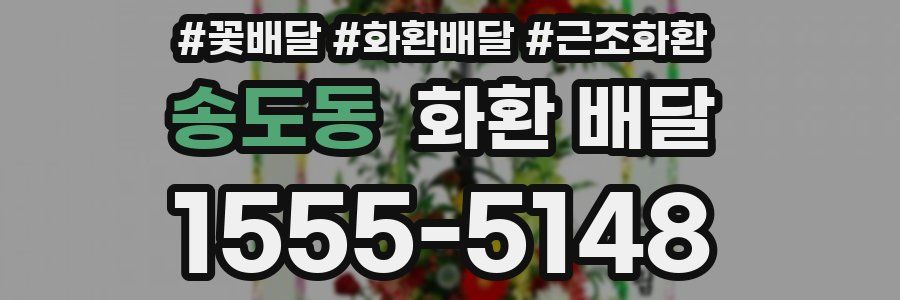 송도동 화환 배달