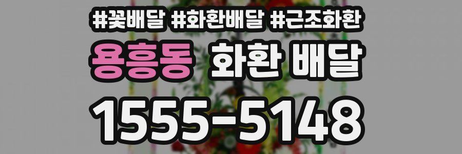 용흥동 화환 배달