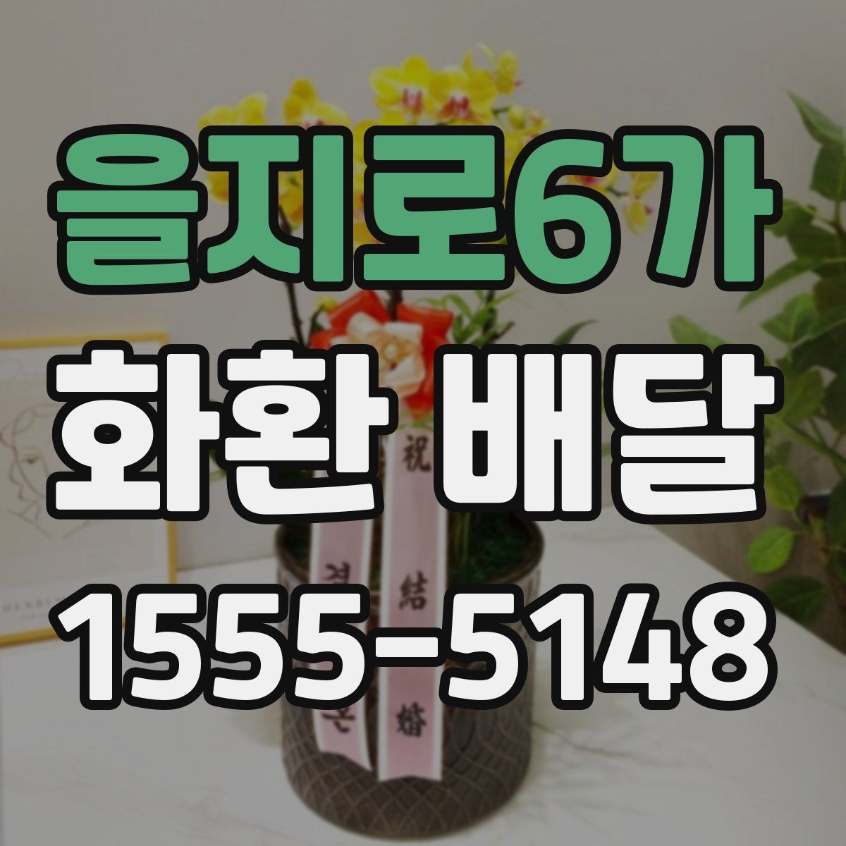 을지로6가 화환 배달
