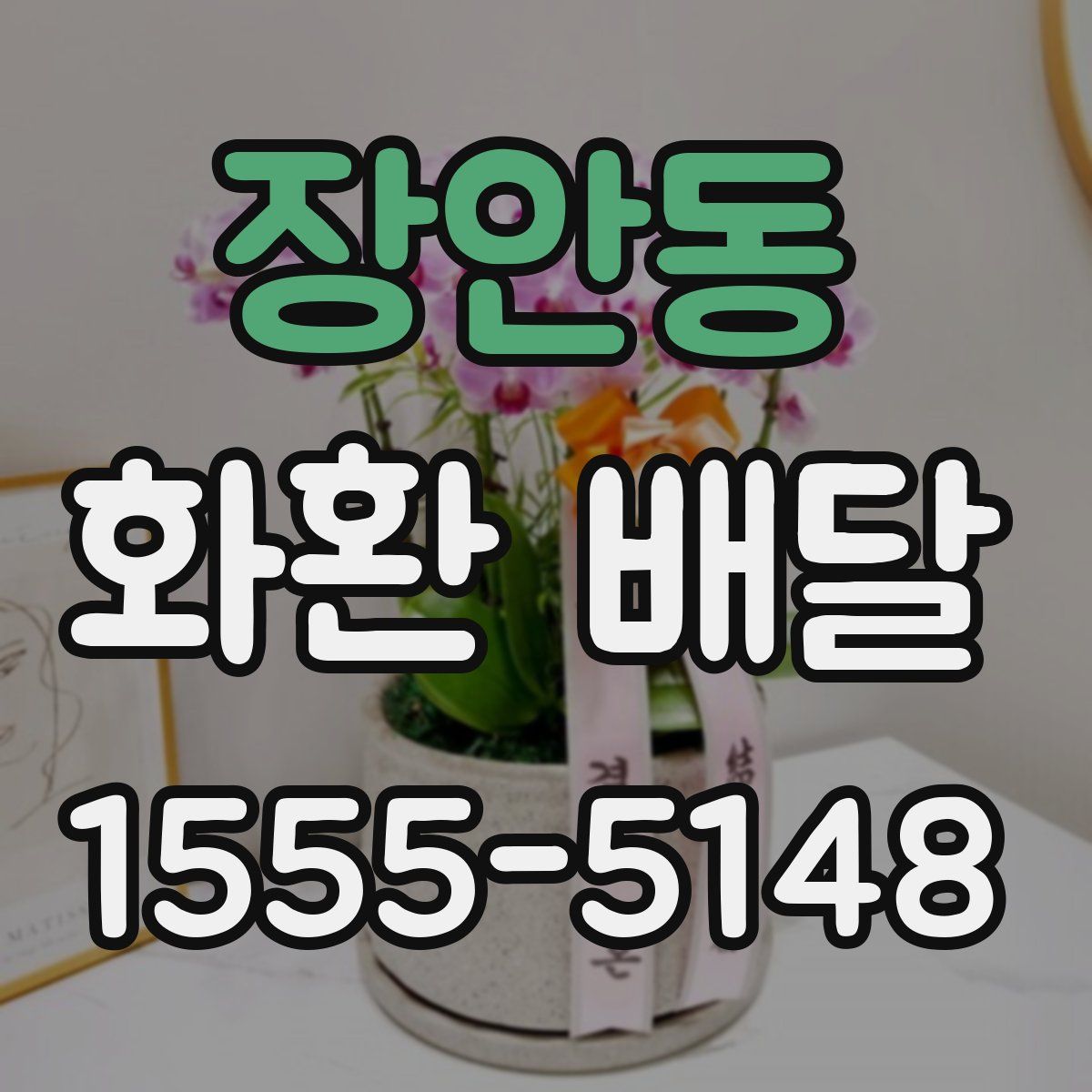 장안동 화환 배달