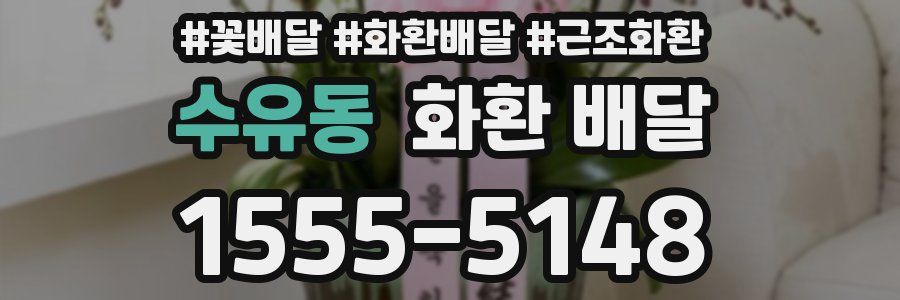 수유동 화환 배달
