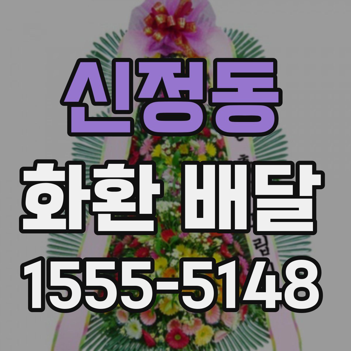 신정동 화환 배달