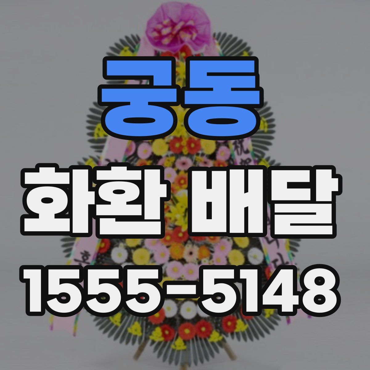 궁동 화환 배달