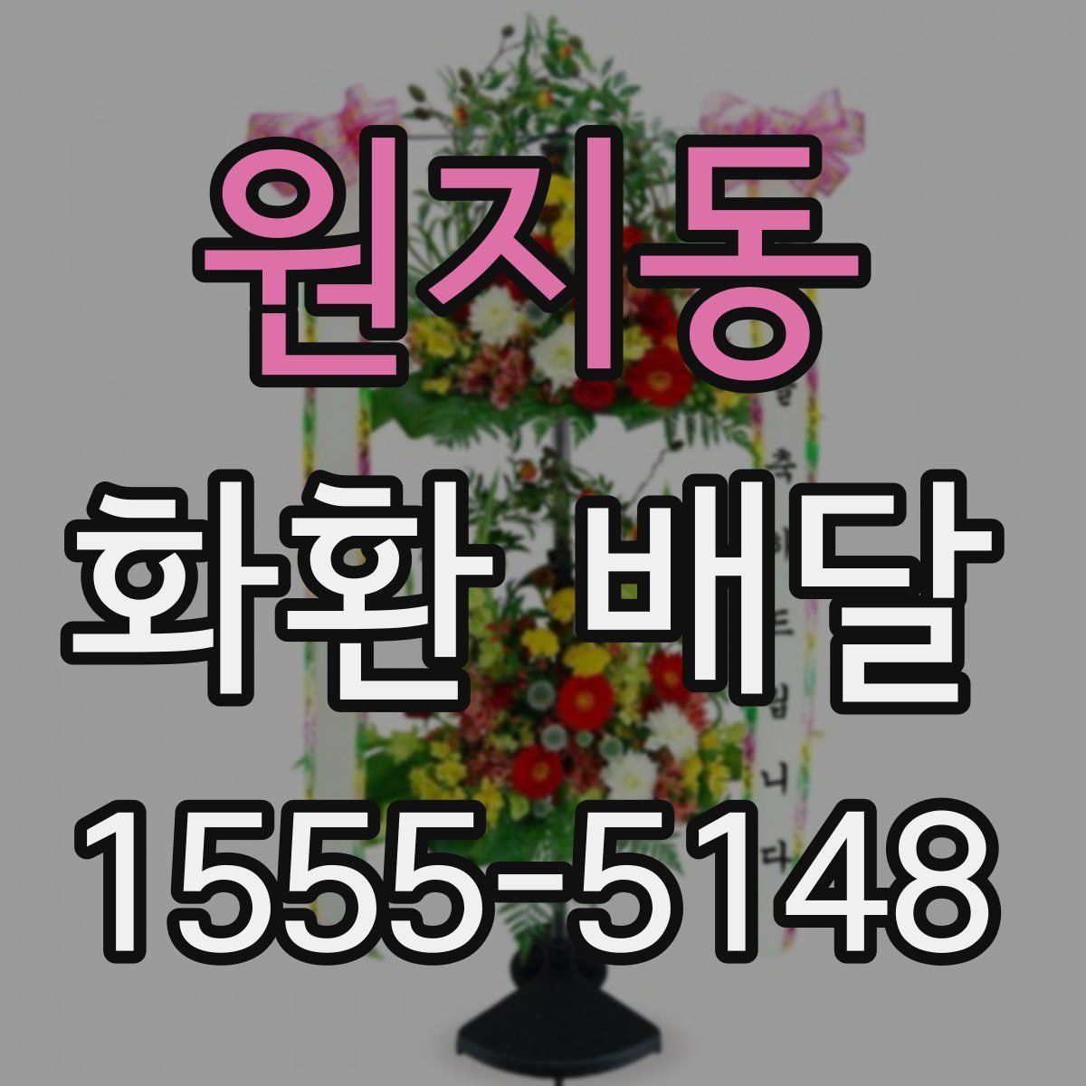 원지동 화환 배달