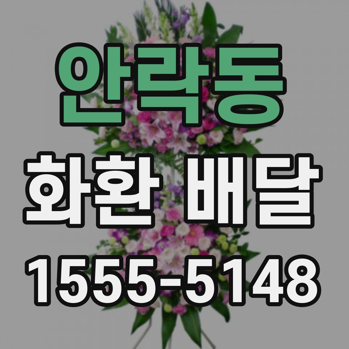 안락동 화환 배달