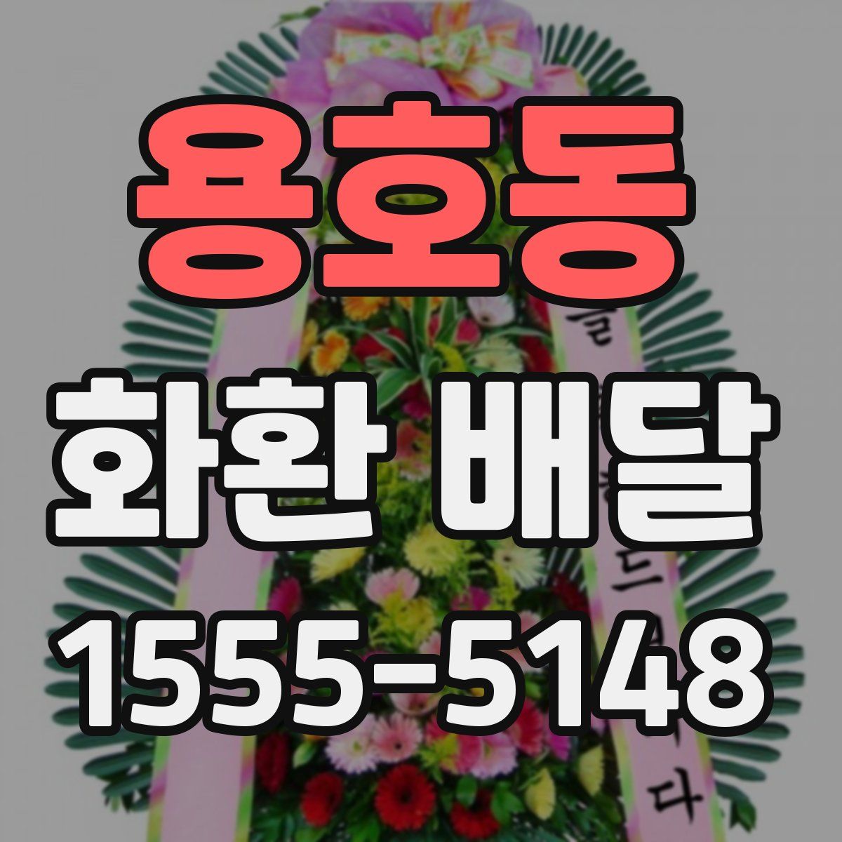 용호동 화환 배달