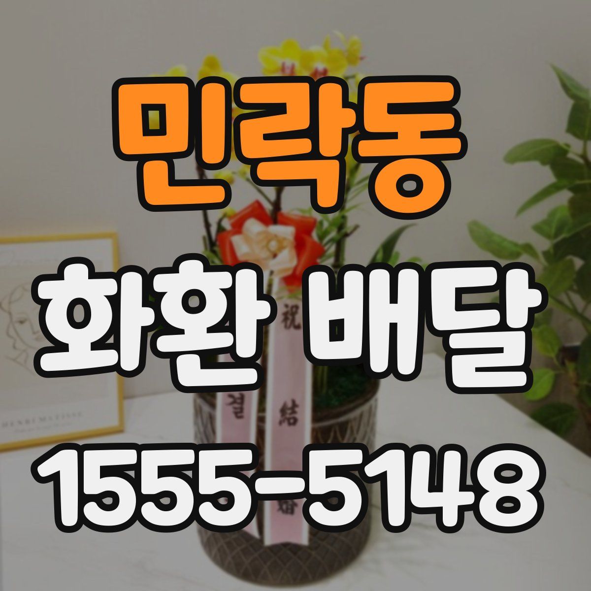 민락동 화환 배달