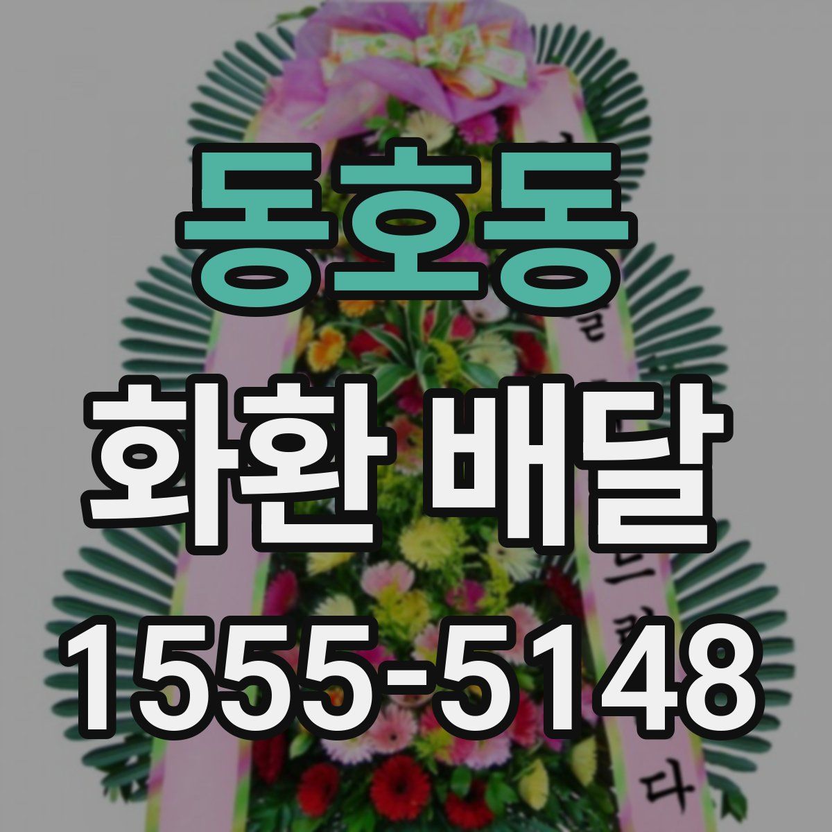 동호동 화환 배달