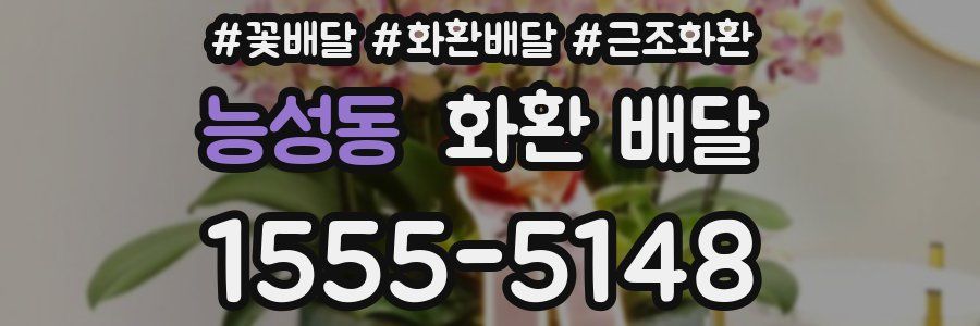 능성동 화환 배달