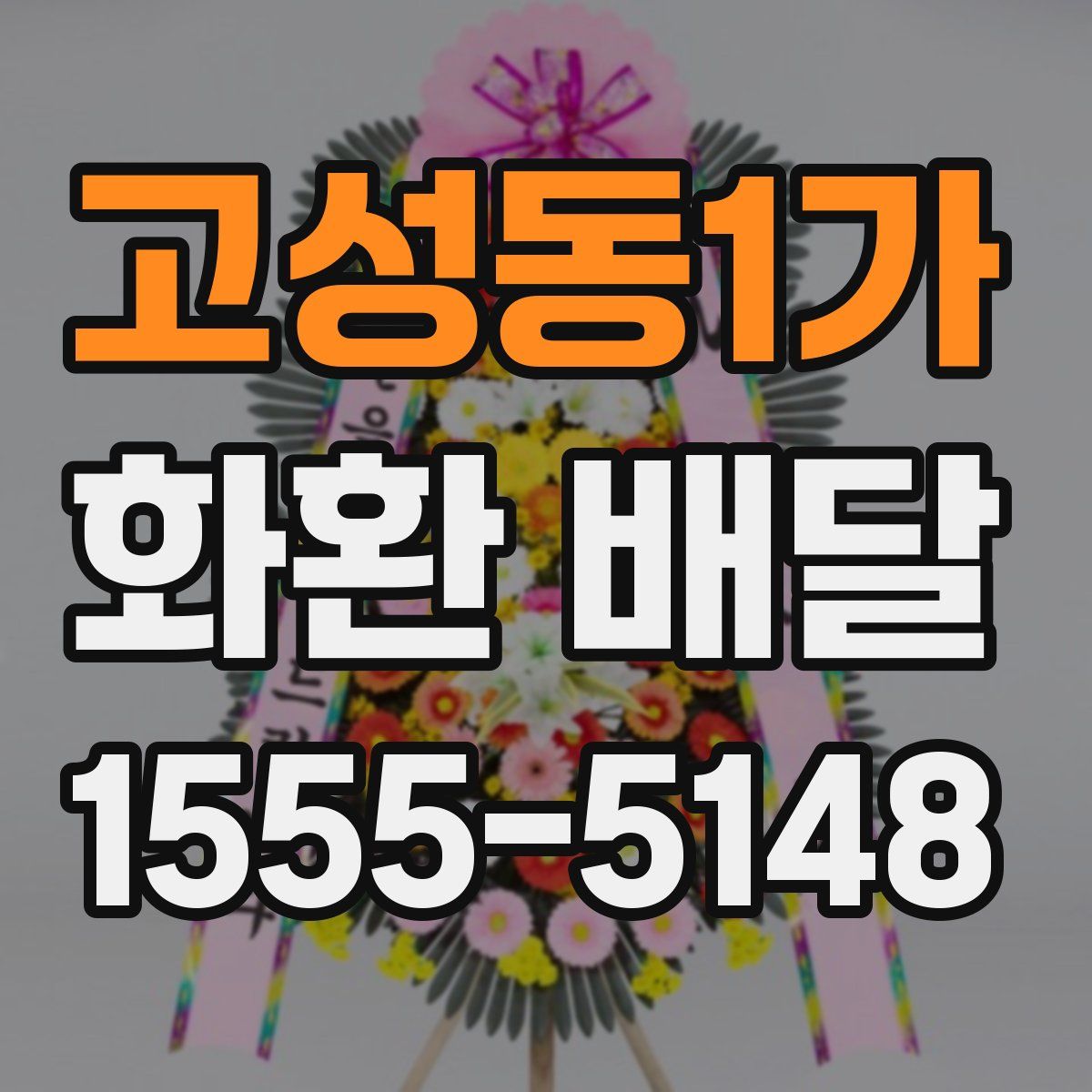 고성동1가 화환 배달