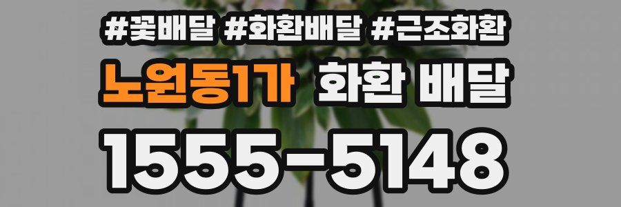 노원동1가 화환 배달