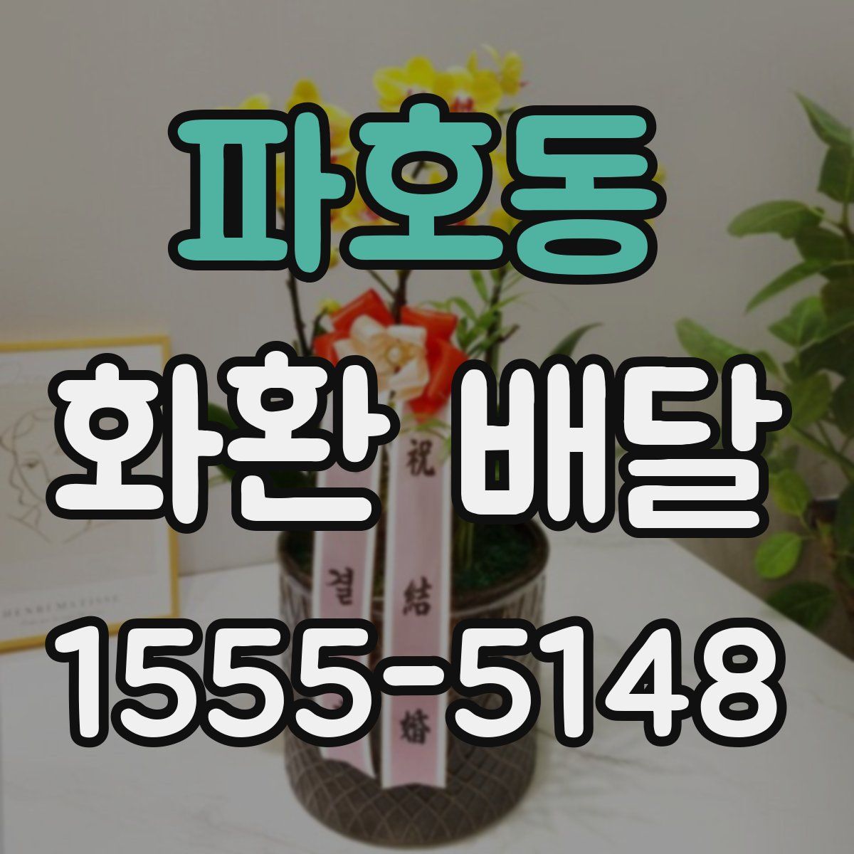 파호동 화환 배달
