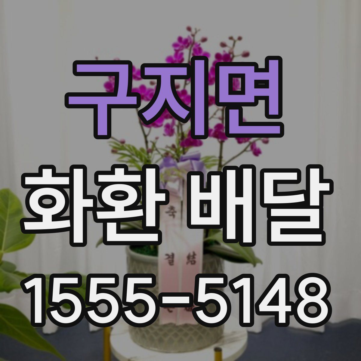 구지면 화환 배달