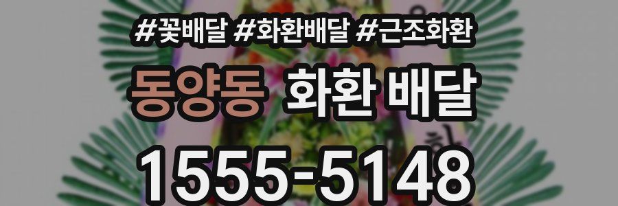 동양동 화환 배달
