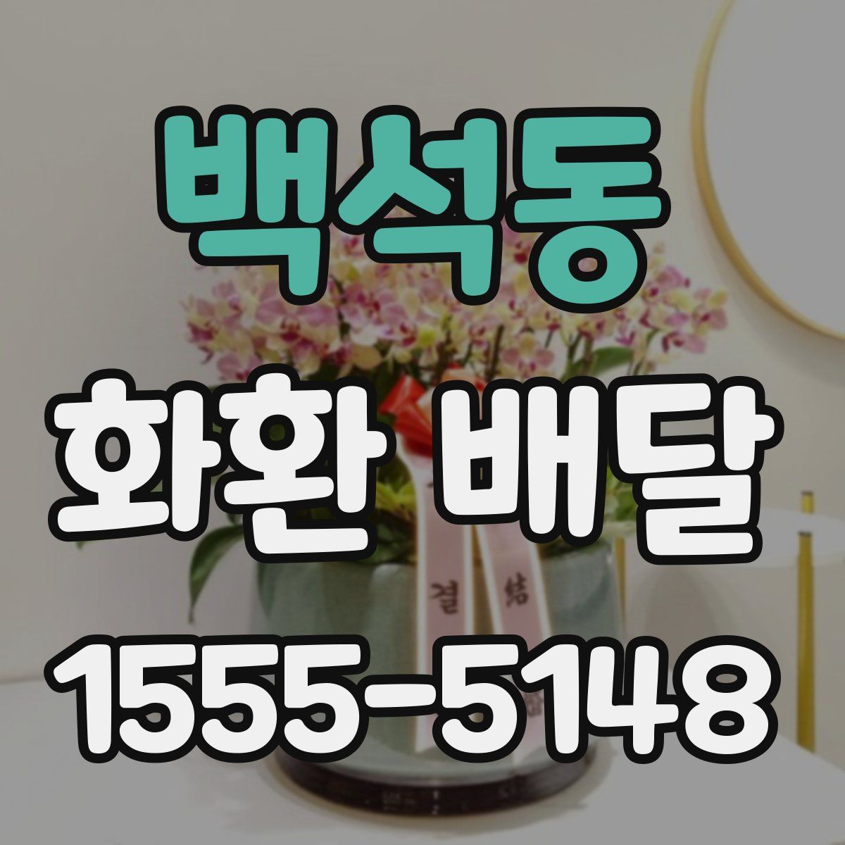 백석동 화환 배달