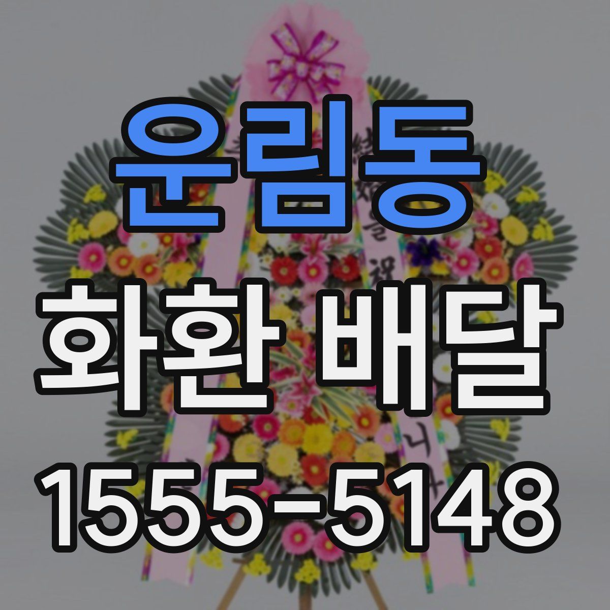 운림동 화환 배달