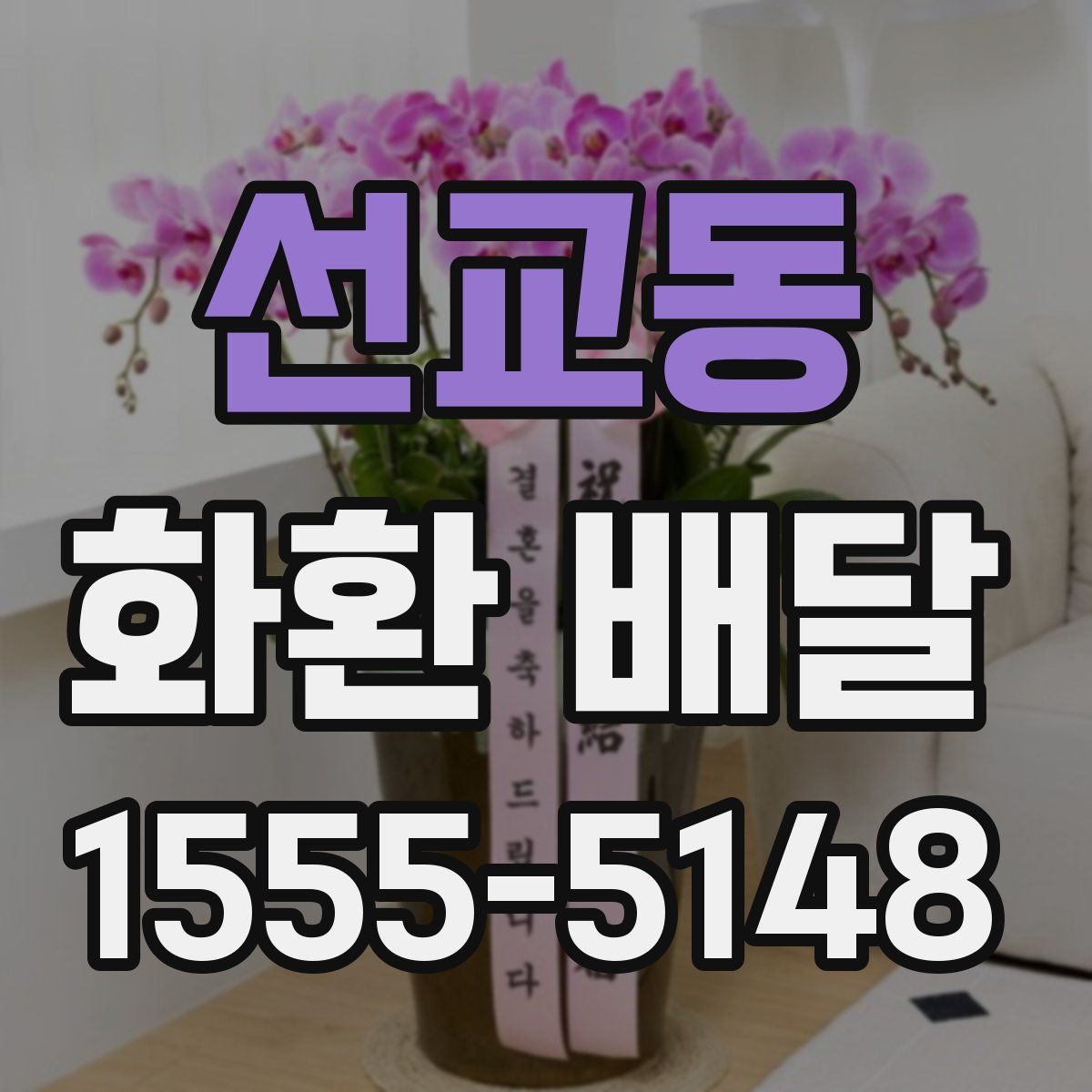 선교동 화환 배달