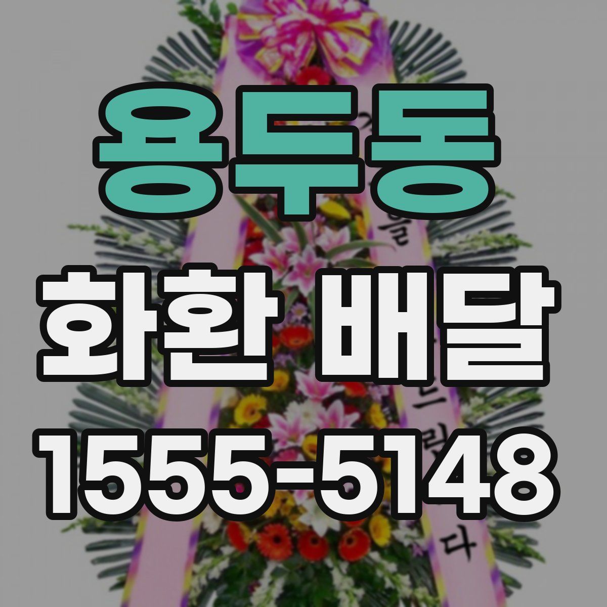 용두동 화환 배달