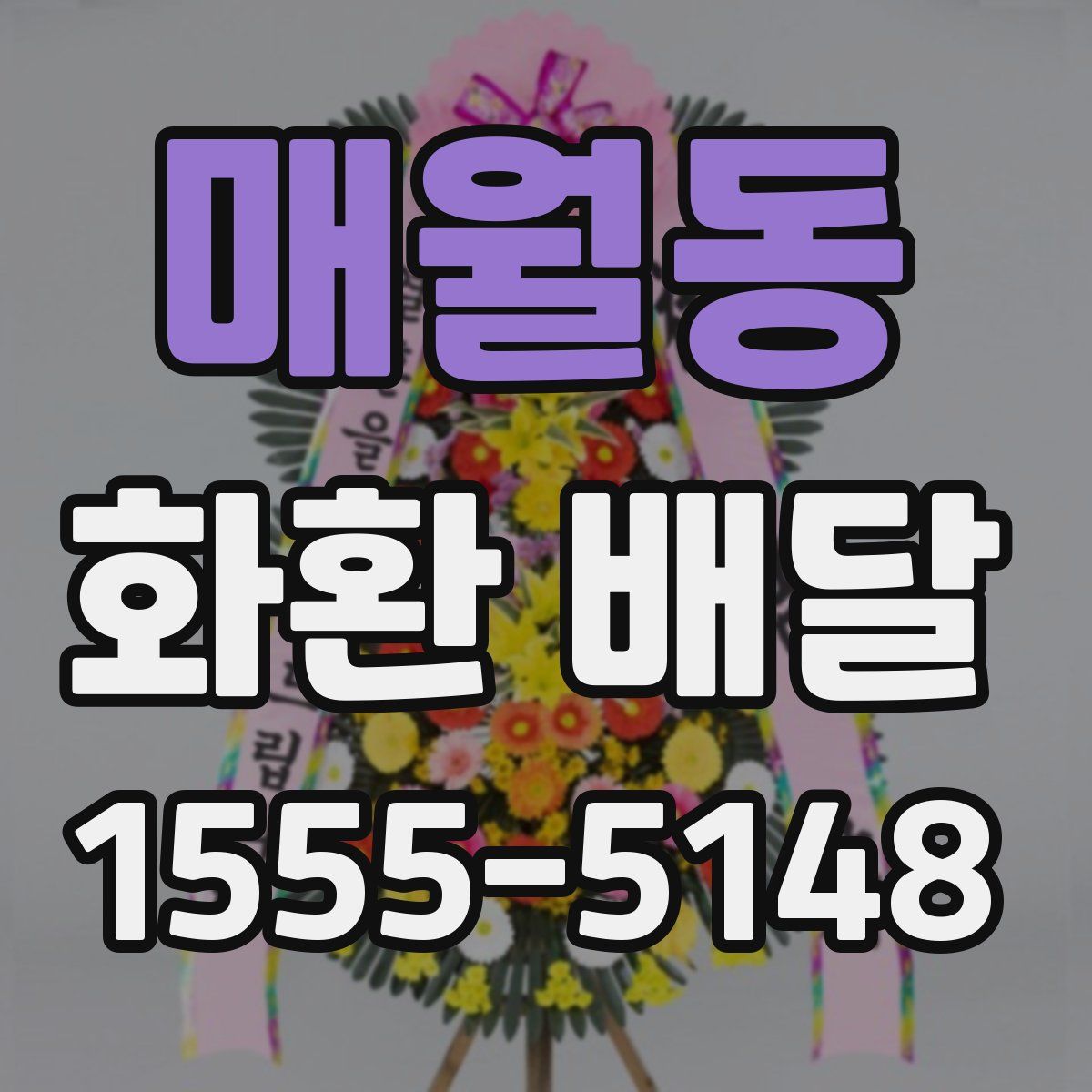 매월동 화환 배달