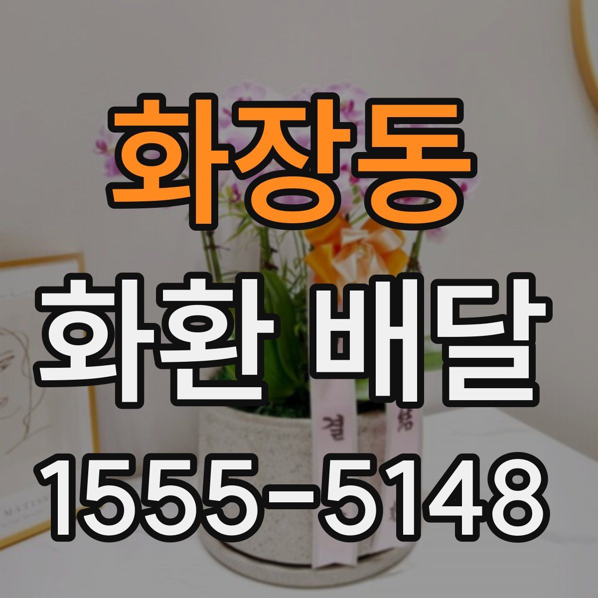 화장동 화환 배달