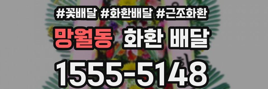 망월동 화환 배달