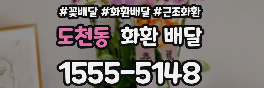 도천동 화환 배달