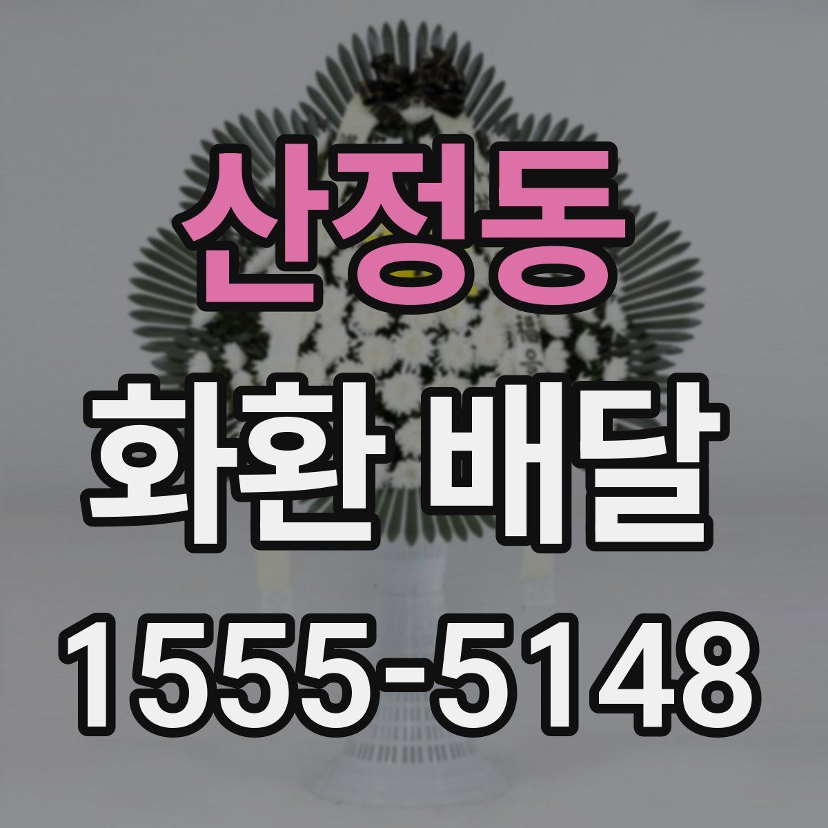 산정동 화환 배달
