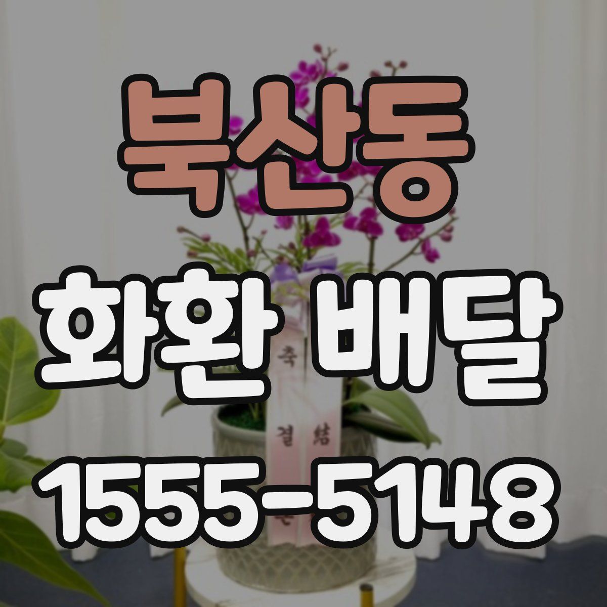 북산동 화환 배달