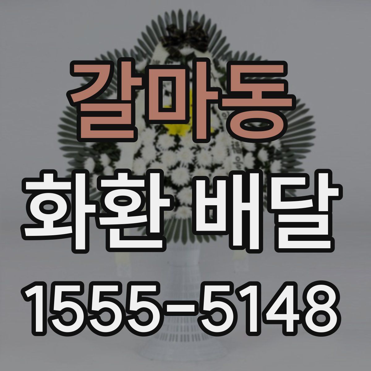갈마동 화환 배달