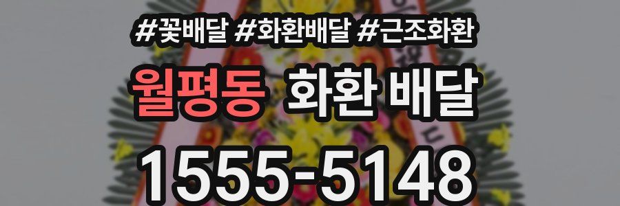 월평동 화환 배달